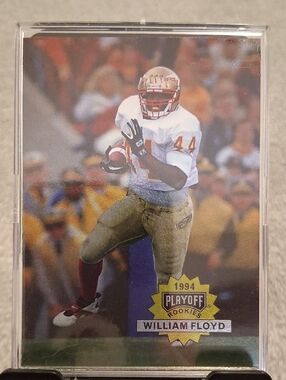 1994 Playoff Rookies William Floyd Football Card